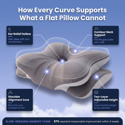 Westora™ Ergonomic Cloud Pillow
