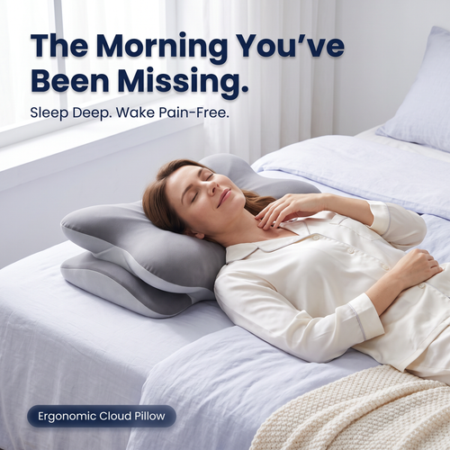 Westora™ Ergonomic Cloud Pillow